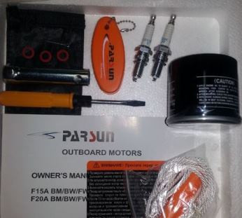 Мотор лодочный Parsun F20A BWS-EFI