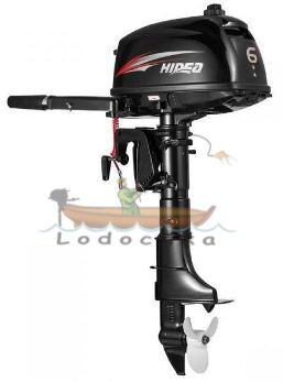 Мотор лодочный Hidea HD6FHS + внешний бак на 12л