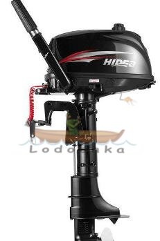 Мотор лодочный Hidea HD6FHS + внешний бак на 12л