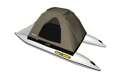 Катамаран надувной Boathouse RAFT 375 Т