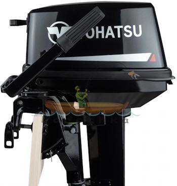 Мотор лодочный Tohatsu M9.8B S
