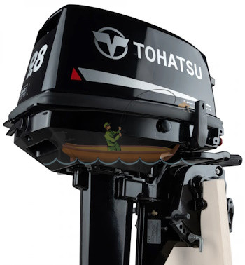 Мотор лодочный Tohatsu M9.8B S