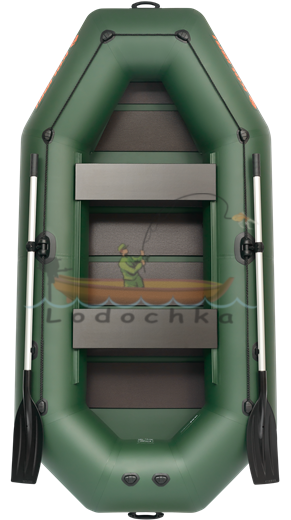 Лодка надувная гребная Kolibri K-300CТ со слань-ковриком