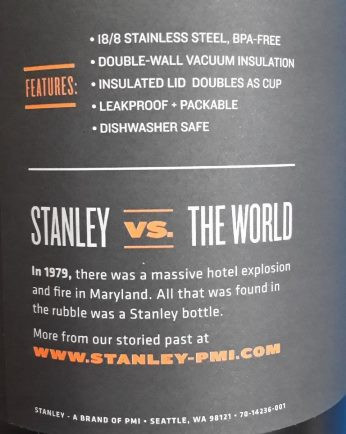 Легендарний класичний термос Stanley із ручкою 1.9 л.