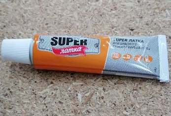 Super латка для ремонта ПВХ (жидкий ПВХ), прозрачный