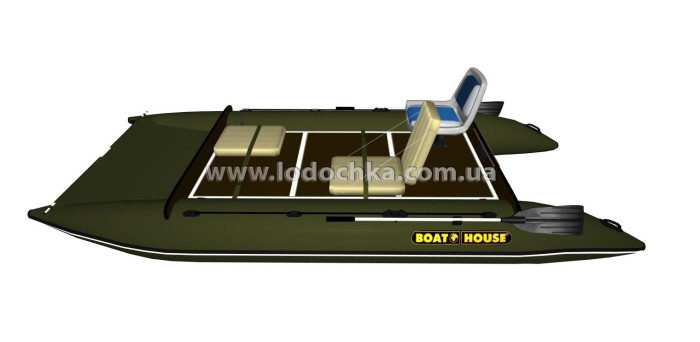 Катамаран надувной Boathouse TRAVEL 380 F