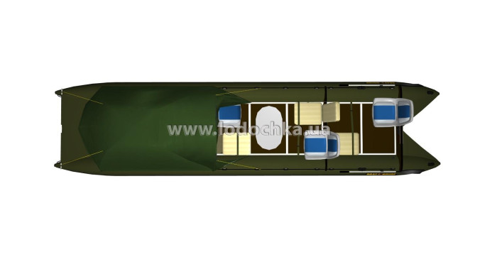 Катамаран надувной Boathouse TRAVEL 720 T