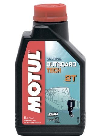 Мастило для двотактних двигунів Motul Outboard Tech, 1 літр