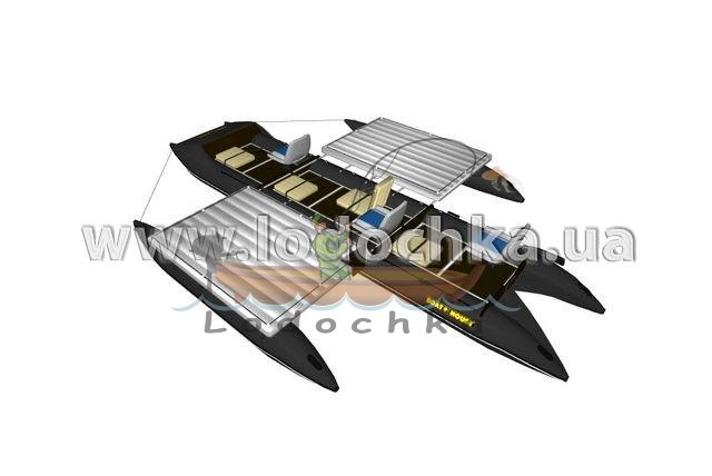 Квадромаран надувной Boathouse QUAD FISHER