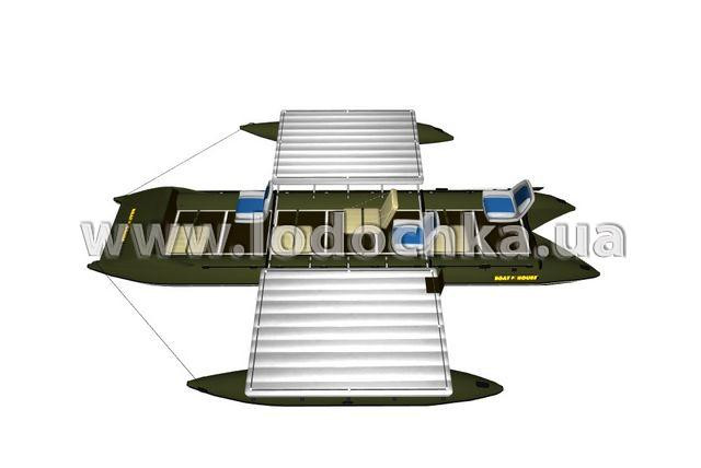 Квадромаран надувний Boathouse QUAD FISHER