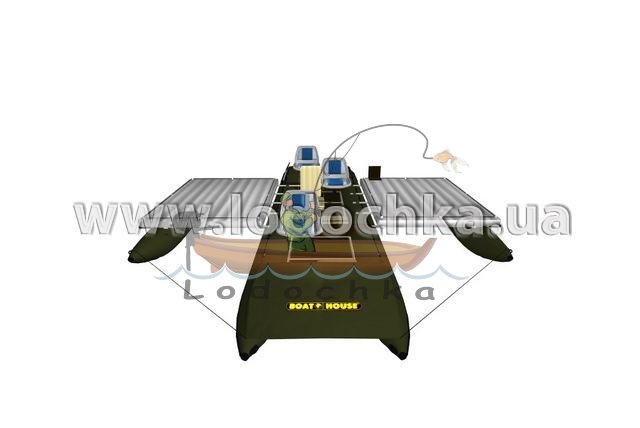 Квадромаран надувной Boathouse QUAD FISHER