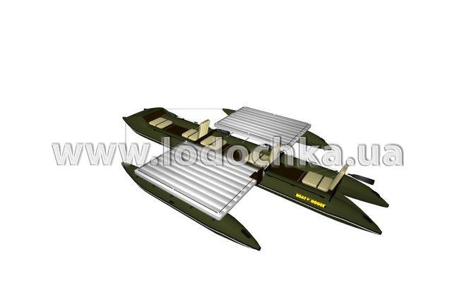 Квадромаран надувной Boathouse QUAD SPORT