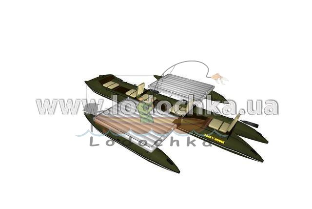 Квадромаран надувной Boathouse QUAD SPORT