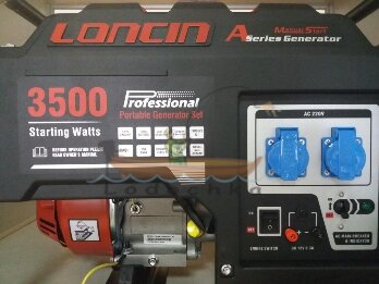 Генератор бензиновый Loncin LC 3500 AS
