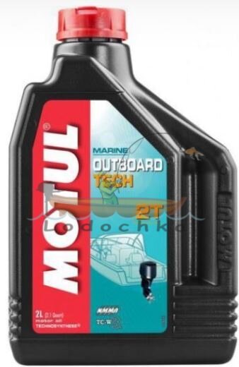 Масло для двухтактных двигателей Motul Outboard Tech, 2 литра