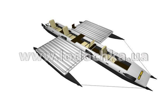 Квадромаран надувний Boathouse QUAD STREAM