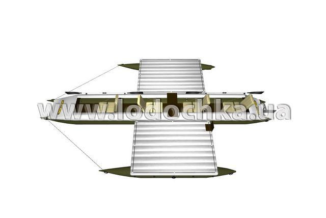 Квадромаран надувний Boathouse QUAD STREAM