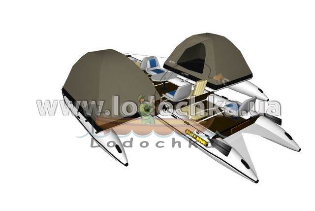 Квадромаран надувной Boathouse QUAD TRAVEL F