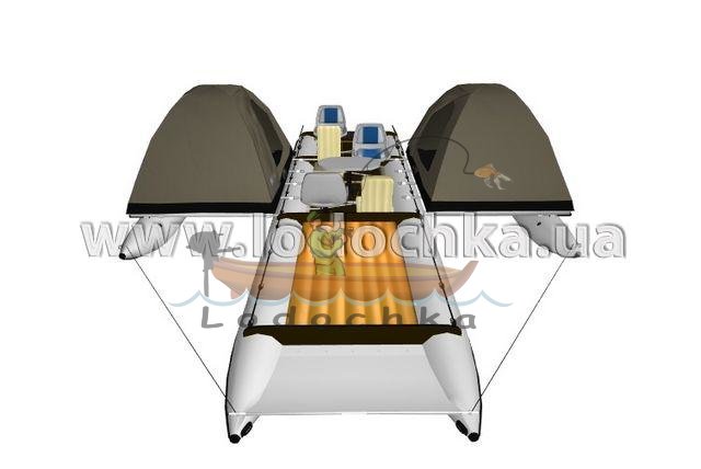 Квадромаран надувной Boathouse QUAD TRAVEL T