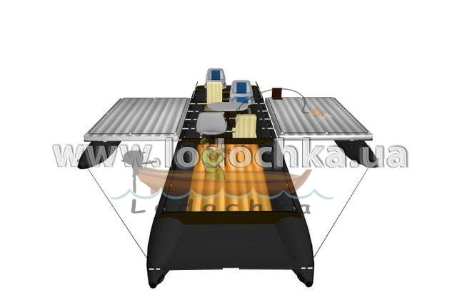 Квадромаран надувной Boathouse QUAD TRAVEL T