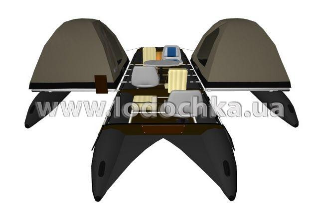 Квадромаран надувний Boathouse QUAD TRAVEL T