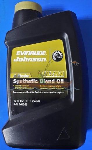 Масло для четырехтактных двигателей Evinrude Johnson, Ultra, Synthetic Blend Oil (BRP), 1 л.