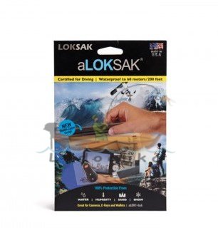 Герметичный пакет aLOKSAK 6x6'' - 15,9х13,3 см