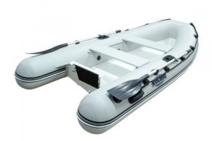 Лодка надувная моторная с жестким дном Kolibri RIB-300, комплектация СПОРТ