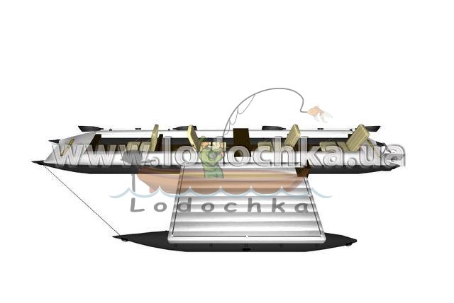 Тримаран надувной Boathouse TRIM STREAM