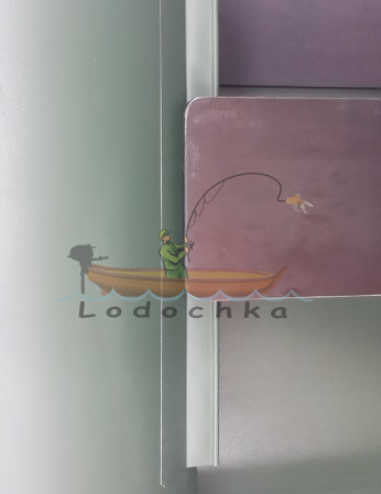 Ликтрос для лодки ПВХ, светло-серый, Kolibri