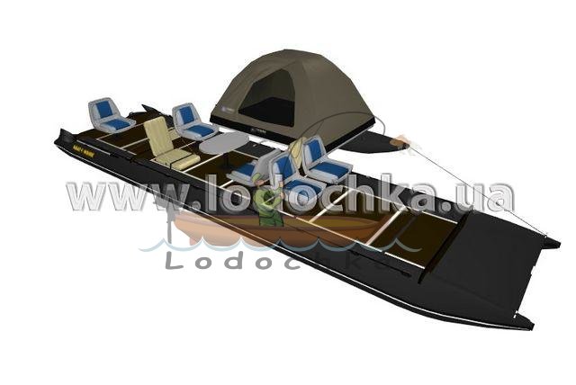 Тримаран надувной Boathouse TRIM TRAVEL F
