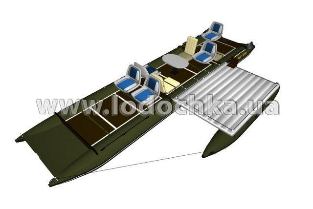 Тримаран надувной Boathouse TRIM TRAVEL F
