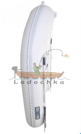 Лодка RIB надувная моторная AQUA - STORM AMIGO - 230 с жестким днищем из стеклопластика