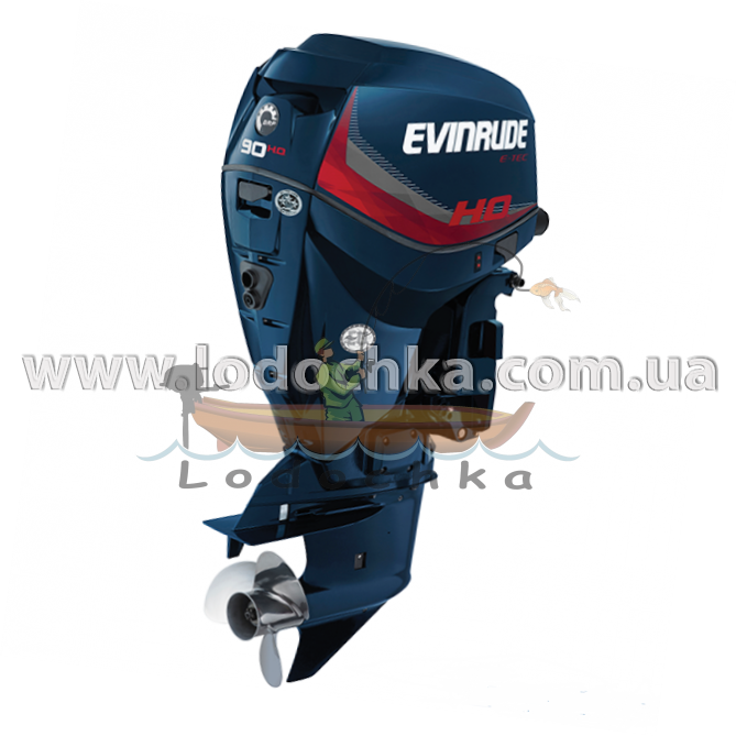 Мотор лодочный Evinrude E 90 WDEL