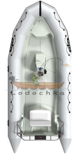 Лодка RIB надувная моторная Bark RB-550 со стеклопластиковым дном