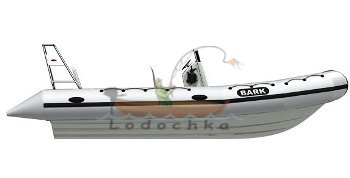 Лодка RIB надувная моторная Bark RB-550 со стеклопластиковым дном