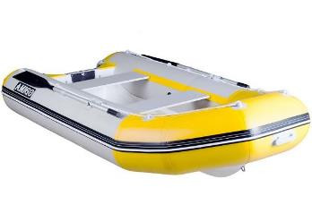 Човен RIB надувний моторний AQUA - STORM AMIGO - 315 з жорстким днищем зі склопластику
