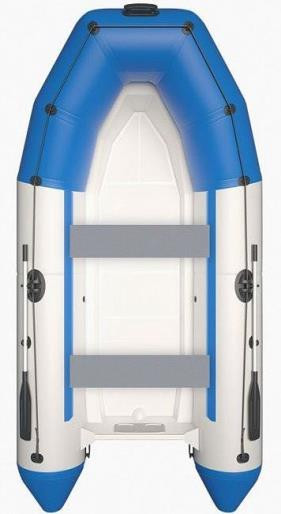 Човен RIB надувний моторний AQUA - STORM AMIGO - 315 з жорстким днищем зі склопластику
