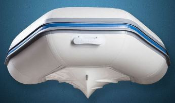 Човен RIB надувний моторний AQUA - STORM AMIGO - 355 з жорстким днищем зі склопластику