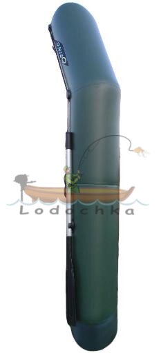 Лодка надувная гребная RING Thunder R-280LSKT F38, 950  плотность ПВХ, со слань-ковриком, зелёная