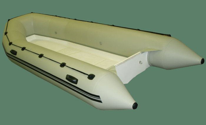 Лодка надувная моторная с жестким дном Sportex RIB фантом-420