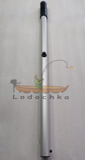 Весло разборное 1м.40см. чёрное, Aqua-storm, лопасть 650мм х 160мм