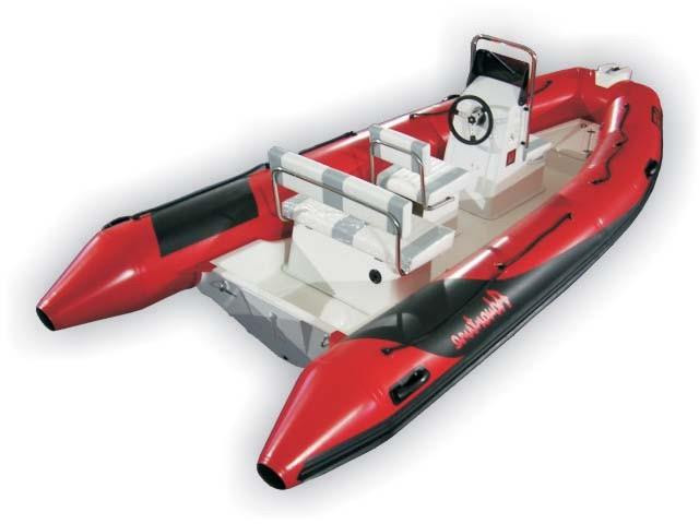 Лодка надувная моторная с жестким дном Adventure RIB Vesta V-500