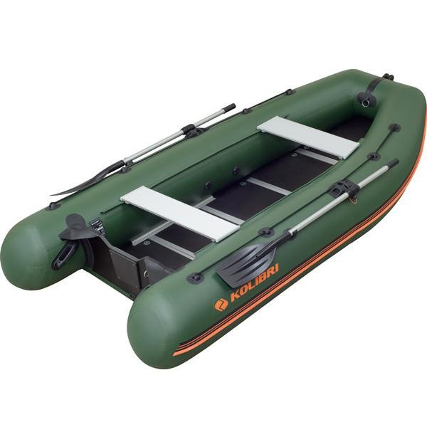 Човен надувний моторний кільовий Kolibri KM-360DSL