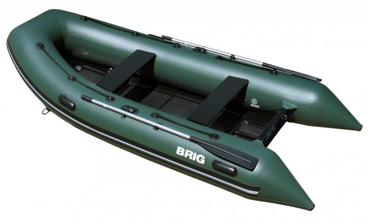 Лодка надувная моторная с пластиковым днищем BRIG Falcon Tenders F360