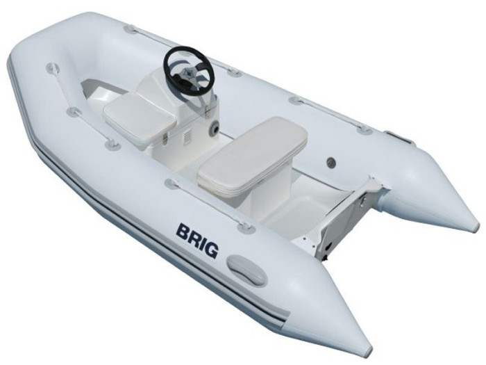 Човен надувний моторний з пластиковим днищем BRIG Falcon Tenders F360 DELUXE