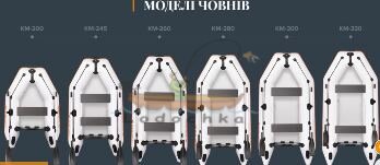 Лодка надувная моторная Kolibri КМ-245 СТАНДАРТ и слань-коврик
