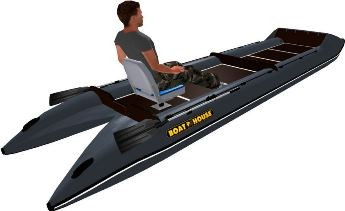 Катамаран надувной Boathouse SMART-FISHER-570