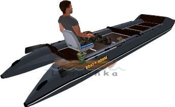 Катамаран надувной Boathouse SMART-FISHER-570