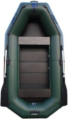 Лодка надувная гребная RING Thunder R-280LSKT F38, 950  плотность ПВХ, со слань-ковриком, тёмно-серая